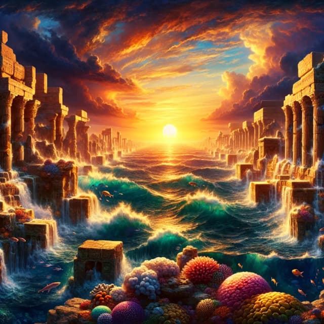 The Last Sunset of Atlantis